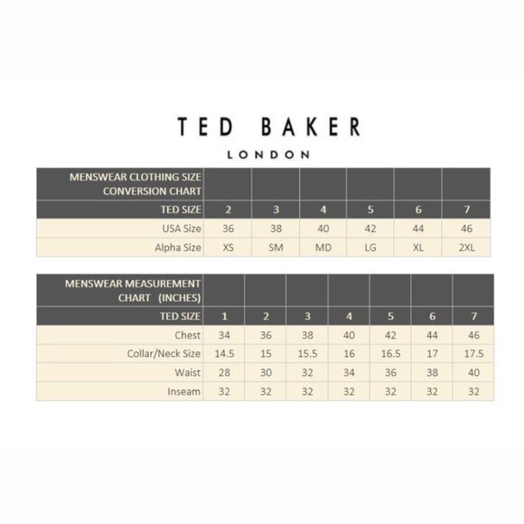 Ted Baker London Merci Navy Geo Print Buttoned Collar Shirt - Picture 10 of 10